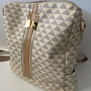 Designer look backpack